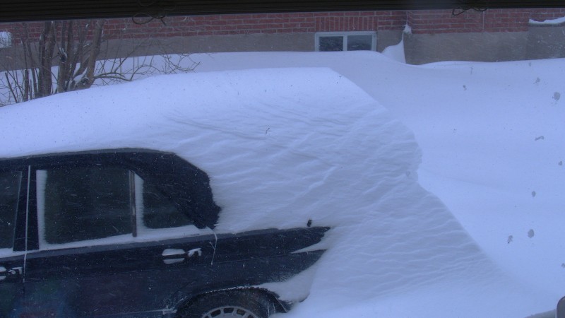 my car snow