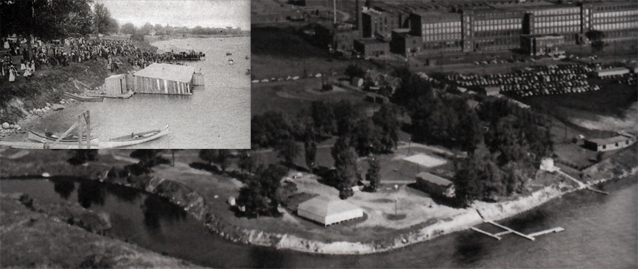 Another Cornwall memory is St. Lawrence Park at Windmill Point prior to the St. Lawrence Seaway