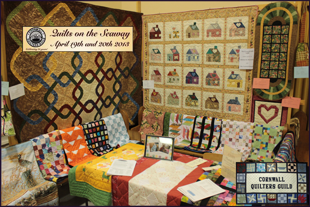 The guild donates many quilts to the local community