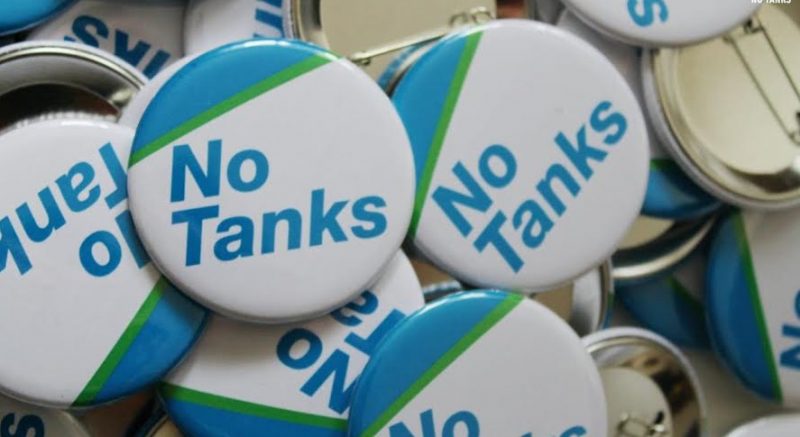 no tanks