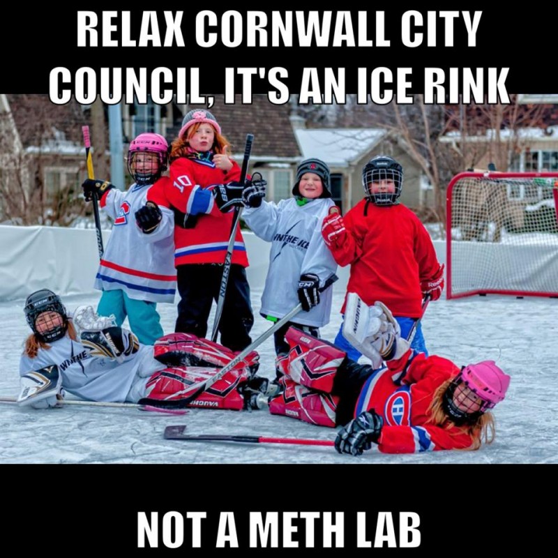 Relax it's just a rink