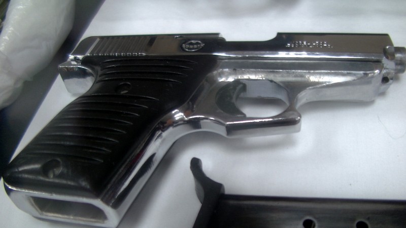 hand gun serial number rubbed off