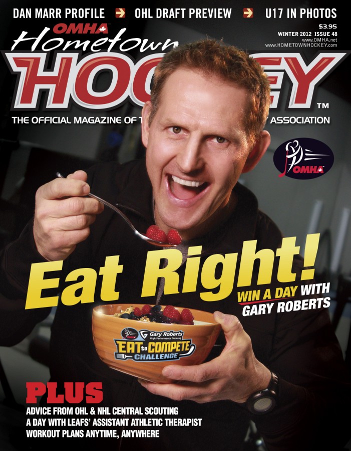 Young hockey stars compete in contest launched by the Ontario Minor Hockey Association and former NHL star Gary Roberts
