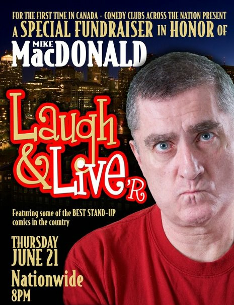 June 21st 2012 Comedy Fundraiser for Mike MacDonald – HD VIDEO INTERVIEW