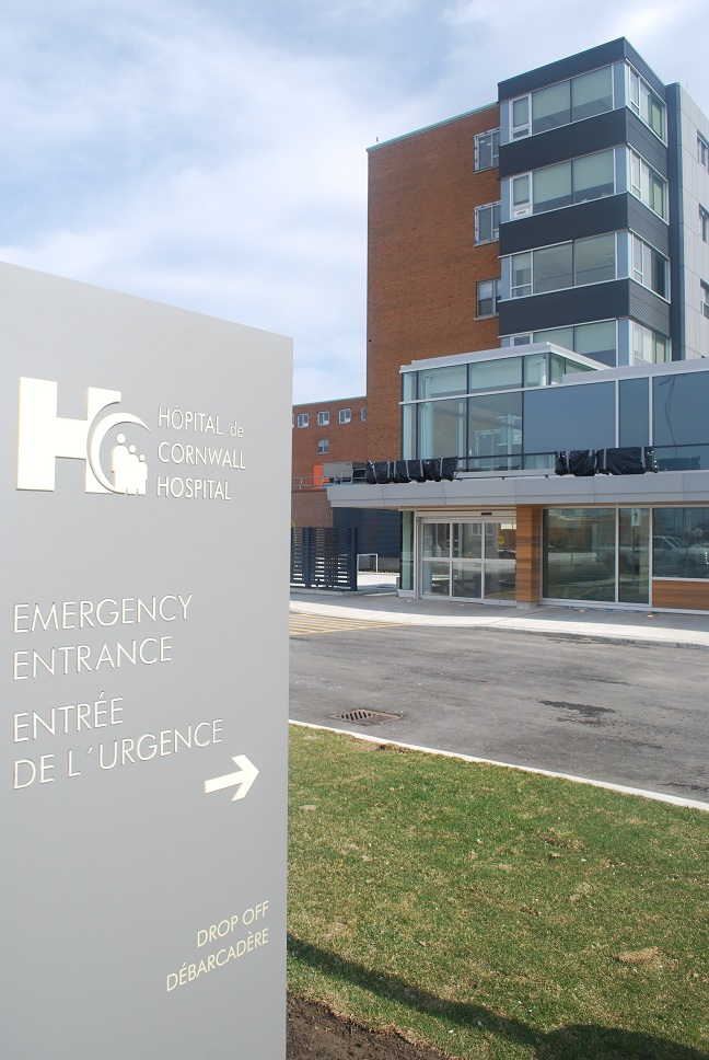 Cornwall Community Hospital to Officially Open New Emergency Entrance Friday April 16, 2013