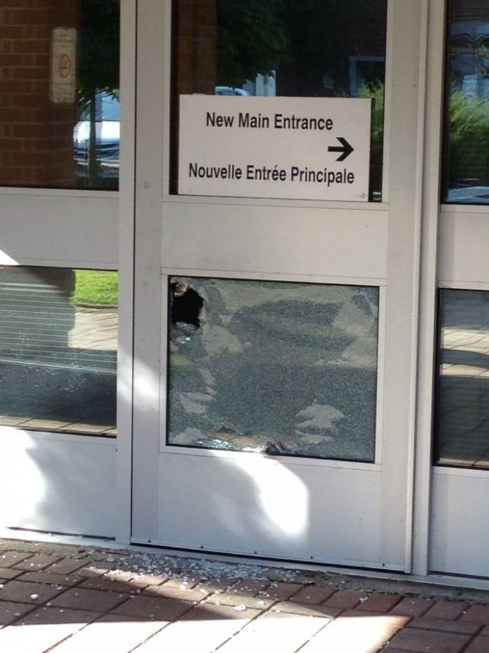 Courthouse in Cornwall Ontario Struck Overnight By Bad Guys…or Gals… October 1, 2013