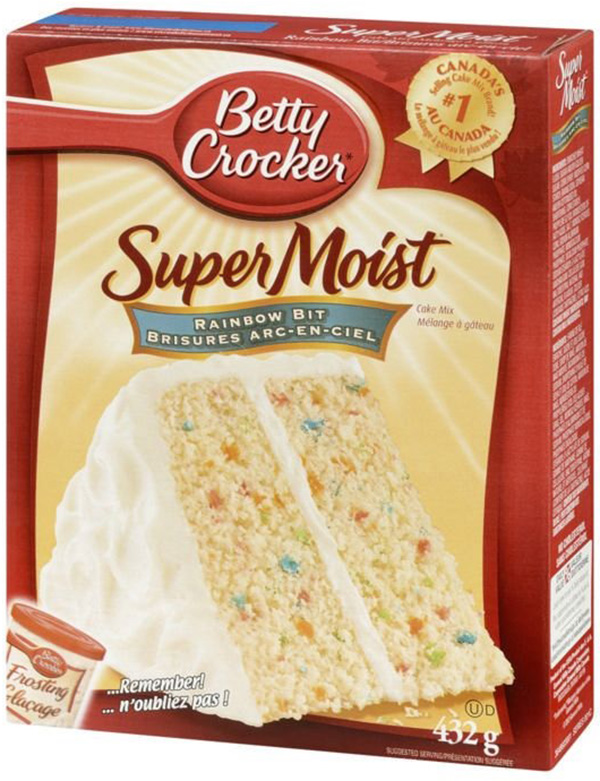 CFIA E. Coli Recall  BETTY CROCKER Super Moist Cake Mix JULY 11, 2016